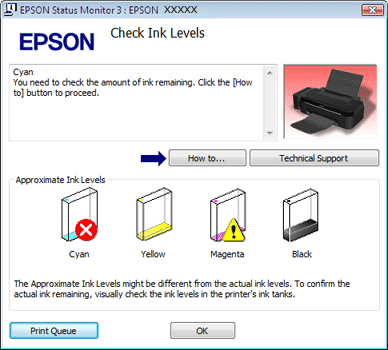 Using EPSON Status Monitor 3