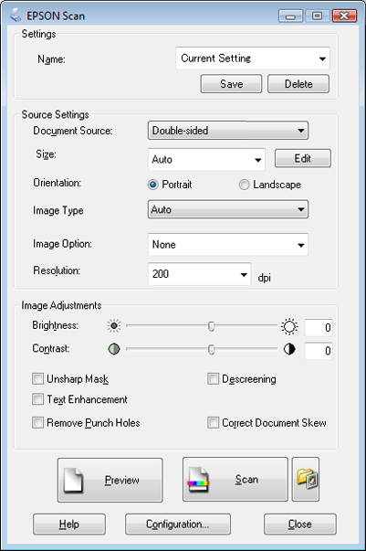 Scanning Documents