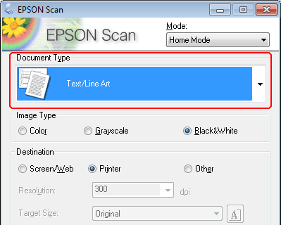 epson scan windows 8