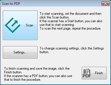 Digitalizar Para Um Ficheiro Pdf