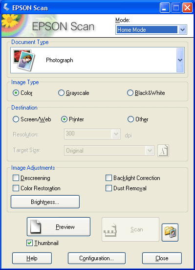 Скачивание и установка Epson Scan на Windows 7
